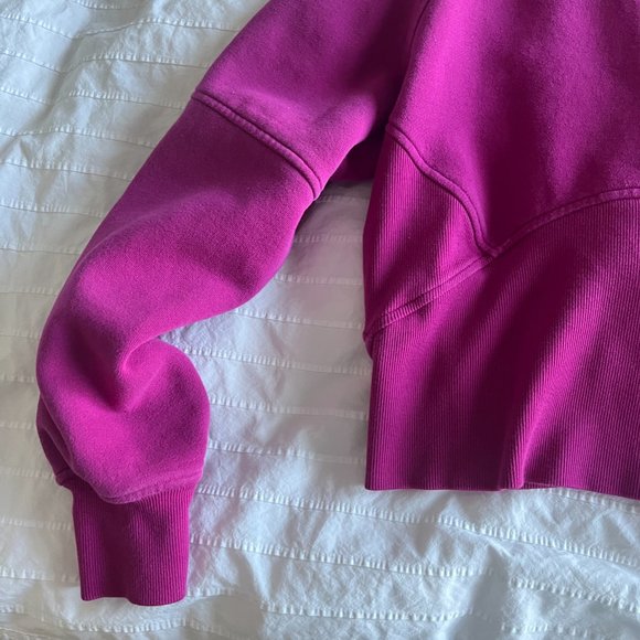 Lululemon Half-zip Scuba xs/s Ripened Raspberry - Picture 7 of 7
